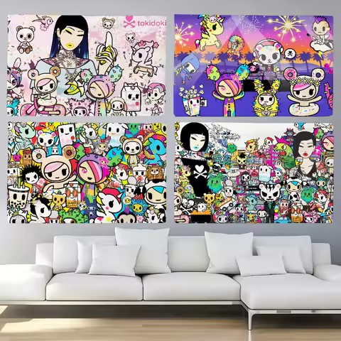Art T-Tokidoki flag For Decoration Outdoor Picnic Hanging Home Camping Party Banner