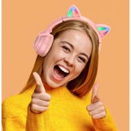 Wireless Cat Ear Bluetooth Headset Kids Elementary Toddler Headphones