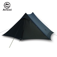 Aricxi Enlarged 2 Person Outdoor Ultralight Camping Tent 3 Season Professional 15D Silnylon Rodless 