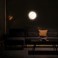 DECOS โคมไฟเพดาน LED รุ่น Full Moon (ไฟ 3 สี) |ZWF|