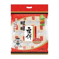 旺旺雪餅 500g 口感鬆脆 米香濃郁 甜香適口 經典風味 獨立包裝