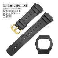 Silicone Watch Band & Watch Bezel for Casio G-Shock DW-5600E DW-5700 DW-5735 GW-B5600 GWX-5600 DW-50