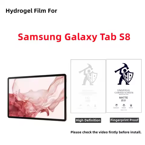 2pcs HD Tablets Hydrogel Film For Samsung Galaxy Tab S8 Matte Screen Protector For Galaxy Tab S8 Mat