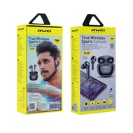 Awei T15P Bluetooth V5.0 TWS True Wireless Sports Earbuds Earphone Headset with LED Digital Power Di