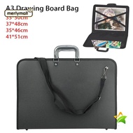 MERLYMALL 1Pcs A3 Drawing Board Bag, Weather Resistant Zipper Closure A3 Folder Bag, Waterproof Top 