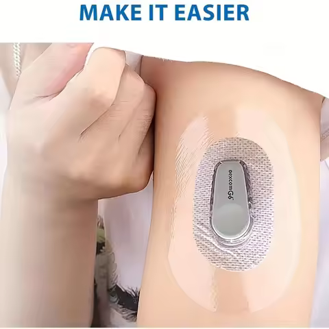 Dexcom G6 Patches 20/50pcs Blue PU Easy One-Hand Application Compatible with Clear Covers