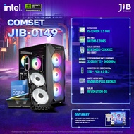 COMPUTER SET JIB-0149 คอมประกอบ INTEL I5 12400F / RTX5060 8 GB / H610M / 32GB DDR5