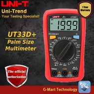 UNI-T UT33D+ UT33A+ UT33B+ UT33C+ Palm Size Multimeter