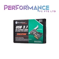 SilverStone Technology SST-ECU04-E-USA USB 3.1 Gen2 PCIe Card (1 YEAR WARRANTY BY AVERTEK ENTERPRISE