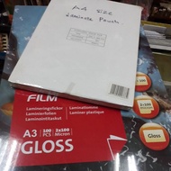 Laminate film A3 size + A4 size