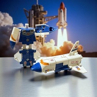 MINI TRANSFORMER ROBOT TOY TRANSFORMATION ROBOT MINI SPACE PLANE 01