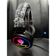 ✸ █ ¤ ▹ ◫ Badwolf Ninja Black Rgb Headset