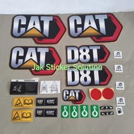 Dozer cat D8T Decal Sticker