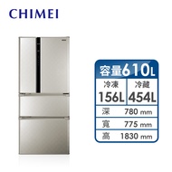 CHIMEI 610公升四門變頻冰箱 UR-P61VD8