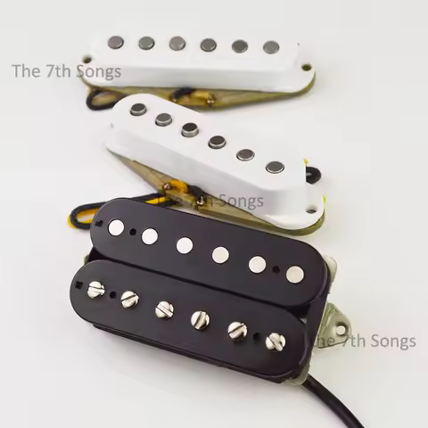 HSS S*hr style V63+ Neck / Middle 6.5K SSV Bridge 8.8K Handwound Alnico 5 Electric guitar Humbucker