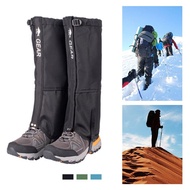 ขายดี Egxtrb - อุปกรณ์คลุมรองเท้ารองเท้าบูททะเลทรายเล่นสกีกลางแจ้งเดินป่าตั้งแคมป์ปีนเขากันน้ำสนับแข้งหิมะกันลม