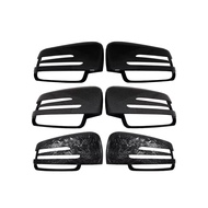 For Mercedes W204 W212 W221 2009 2010 2011 2012-2014 Side Mirror Visors Trim Cover Rearview Mirror H