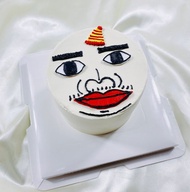 帥過了頭 生日蛋糕 客製 造型 父親節 男友款 情人節4 6 8吋 宅配