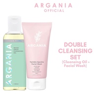 ARGANIA WASH AWAY CLEANSING OIL &amp; FACIAL WASH