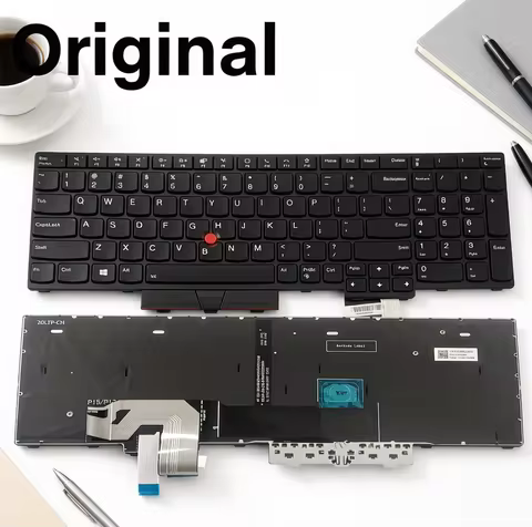 Original New US LA SP Language For Thinkpad P15 Laptop Keyboard 102-19J86LHA03 5PF071