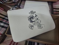 coach x  mickey mouse wallet classic