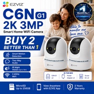 EZVIZ C6N 2MP / C6N G1 5MP 3K 8MP 4K Wi-Fi Indoor Security Smart Motion Tracking Pan & Tilt IP H265 