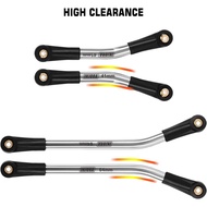 INJORA Stainless Steel High Clearance Chassis 4 Links Set for 1/24 Axial SCX24 GX470 Upgrade B3AV