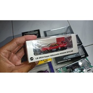 Cm model - Nissan er34 lb super silhouette red black