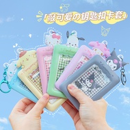 Cute Cartoon Card Holder Keychain Ezlink Card Holder Card Holder Pouch