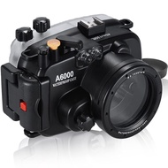 Camera Diving Housing Case 194FT Protective Underwater Waterproof Housing Shell for Sony A6000 (16-5