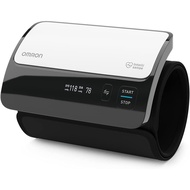 Omron Evolv Bluetooth® Wireless Upper Arm Blood Pressure Monitor with Portable, One-Piece Designer H