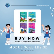 BUKU LKS TANGKAS SD SEMESTER 1 PAKET MODUL BAHAN AJAR TEMATIK