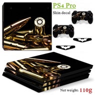 Protective Vinyl Decal Cover for Playstation PS4 Pro Console Sticker and PS4 Controller Skin