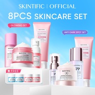<8PCS Skincare Set>SKINTIFIC Fading Dark Spot, Brightening, Acne, Sensitive, Repair| Cleanser, Toner