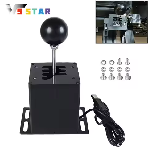 B09J4B7DTK B089SQCGWJ High Quality PC USB H Gear Shifter Sim Racing Game For Logitech G29 G27 G25 G9