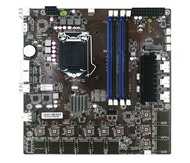 NAS server hot swappable ITX IPFS motherboard B250 LGA1151 multi SATA 12 disks Motherboards