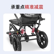 Foldable Lightweight Lightweight Lightweight Wheelchair Scooter Portable Manual Ergonomic Wheelchair