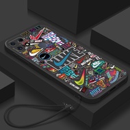 Casing Realme 8 5G 10 Q5 Pro 5G Q3S 7 C33 XT X2 X2 Pro C31 GT2 Pro GT Master Trendy Brand Logo Shock