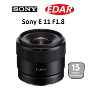 ( READY STOCK ) Sony E 11mm f/1.8 Lens (For Sony A6400 / A6500 / A6600 / ZV-E10 )