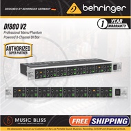 Behringer Ultra-DI Pro DI800V2 8-channel Active Instrument Direct Box (DI-800V2 / DI 800V2)