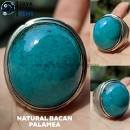 Natural Batu Akik Bacan Palamea Kristal Tembus BPM02