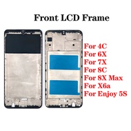 For Huawei Y5 Y6 Y7A Y6P Honor X6A 8X 8C 7X 6X 4C Max Enjoy 5S Middle Frame Rear Housing Front LCD F