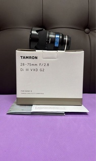 超長保用 完美無瑕 全套有盒 香港行貨有保養 2031-2  Tamron 28-75 28-75mm F2.8 G2 VXD Sony FE Mount