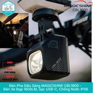MAGICSHINE CBL1600 Super Bright Bicycle Headlight – 1600 Lumens, 4000mAh Battery, USB-C