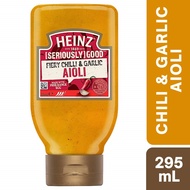 [CLEARANCE Expiry Date: 07/08/2026] Heinz Seriously Good Aioli Fiery Chilli & Garlic 295mL | Oz Mart