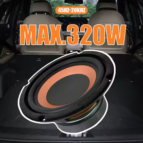 6.5 Inch 320W Car Subwoofer Speakers HiFi Car Automotive Audio Music Stereo Subwoofer Bass Car Speak