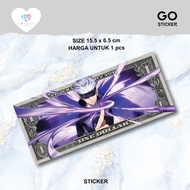 Jujutsu Kaisen Anime Dollar Sticker | GO STICKER