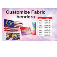 Custom Flag Printing Bendera FL Kilang 《BEST QUALITY