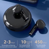 聯想 LivePods LP40TWS IPX4防水藍牙耳機帶充電盒，支持觸控&高清通話 &Siri& Et)I Headphone Portable Charging Case Gaming BT 