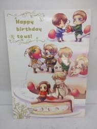 【yaoi會社 寄賣】二手/APH 義呆利/夭謬 Cosmos《Happy Birthday to us！》同人誌#99